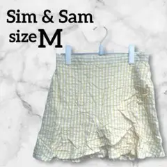 Sim & Sam【M】ミニスカート フリル 海外古着