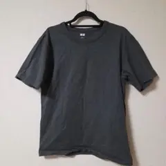 UNIQLO　ユニクロ　クルーネックTシャツ（半袖） グレー　メンズL