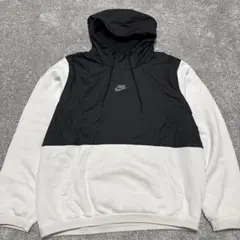 Nike フード付きパーカー L ブラック/ホワイト