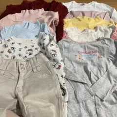 女の子　110センチ まとめ売り　マイメロフリースパジャマ付き　写真参照