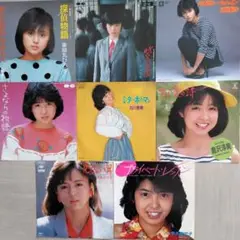 80's 女性歌手EPレコード8枚セット