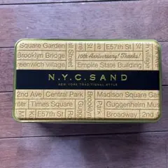 ⭐︎最終セール⭐︎10th Anniversary 缶　N.Y.C.SAND
