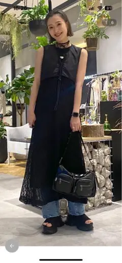 JEANASIS クロップドベスト2Ｐ ワンピース
