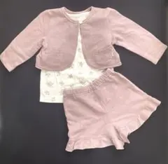 COMME CA FOSSETTE セットアップ　3点セット　80