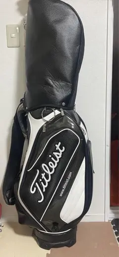 最終お値下げ　Titleistタイトリスト9.5型プロモデル(WH×BK) 2025年最新】タイトリスト キャディバッグ 9.5型の人気アイテム