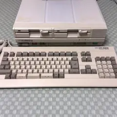 PC-8801FH ＋ 専用キーボード ＋ ソフト多数セット 難あり