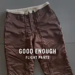 GOODENOUGH フライトパンツ L ベージュ 2025年最新】グッドイナフ フライトパンツの人気アイテム - メルカリ