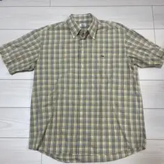 LACOSTE 半袖チェックシャツ サイズ5