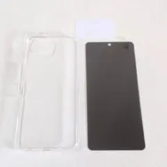 3点 AQUOS wish5 クリアケース+のぞき見防止フィルム+カメラガラス