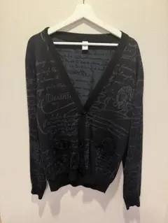 【極美品】ベルルッティ　24AW スクリットピケ　カーディガン　カリグラフィー BERLUTI - 【極美品】ベルルッティ 24AW スクリットピケ