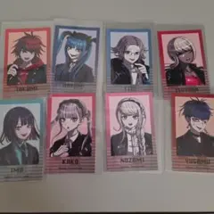 ハンドレッドライン 最終防衛学園 タワーレコード イラストカード 8点