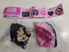 ROSE FAN FAN ダイカットポーチ 2個セット　C&E