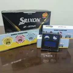 NCS サンリオ ゴルフボール＆マーカーセット ※SRIXONの箱は写真のみ