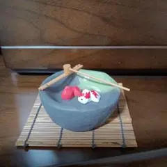 陶器　金魚鉢セット