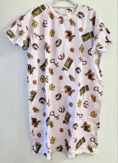 Candy Stripper　Tシャツワンピース　お菓子柄