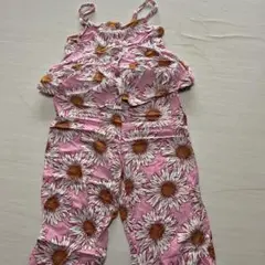 H&M デイジー柄 セットアップ110