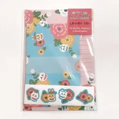 【新品】ちいかわ飯店　レターセット(フラワー)