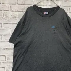 USA製90sヴィンテージTシャツ！シングルステッチ　グレー半袖古着　XL 17