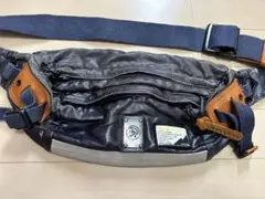 DIESEL & master piece ダブルネーム　ボディバッグ