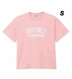 GOD ONLY KNOWS COLLEGE LOGO T-SHIRT 新作