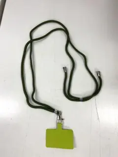 緑色ナイロンショルダーストラップ
