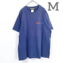 【リアルビーボイス】半袖Tシャツ　ビックプリント　ネイビー　メンズM