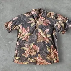 USA製　KAHALA 花柄半袖アロハシャツL 80s 90s archive