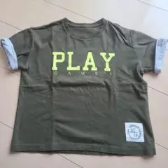 PLAY GAMES Tシャツ オリーブグリーン