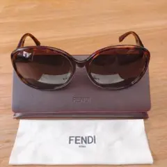 FENDI フェンディUVカット ファッションサングラス HAVANA