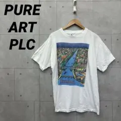 PURE ART PLC ピュアアート Ｔシャツ 90s ヴィンテージ 白