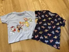 パウ・パトロール Tシャツ 2枚セット 110cm