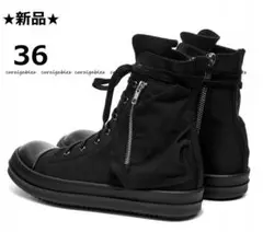 新品 リックオウエンスダークシャドウ レディース CARGO スニーカー 36
