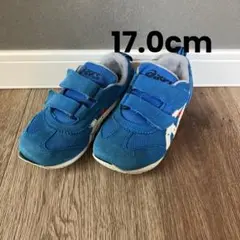 アシックス　asics ブルースニーカー 17.0cm