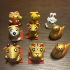 干支の置き物　巳年　正月飾り