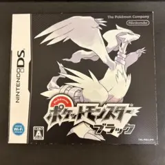 未開封　ニンテンドーDS ゲームソフト　ポケットモンスターブラック　カセット