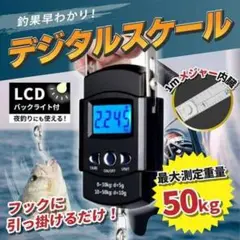 フィッシングスケール デジタルスケール 釣り はかり 吊り下げ式 111