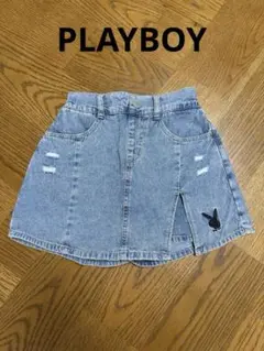 PLAYBOY デニムスカート キュロット 150cm