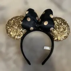 東京ディズニーリゾート ミニー　カチューシャ ゴールド