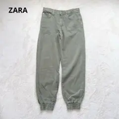 未着用✨️ZARA ザラ ジョガーパンツ デニムパンツ ハイウォッシュ