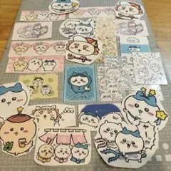 かわいいキャラクターシールセット
