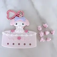 サンリオ まいぱちるん カスタムキーホルダー ひらがなパーツ マイメロディ