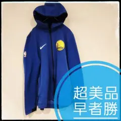 【超美品】NIKE　ナイキ　スウェットパーカー　ブルー　NBA　Mサイズ