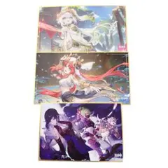 原神　公式色紙　3種セット　ナヒーダ ニィロウ 夜蘭