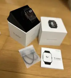 未使用 vista スマートウォッチ 黒　値下げ中