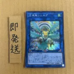 b523 遊戯王 王神鳥シムルグ シークレット シク　1枚