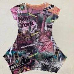 （603）Sweet Gisele キラキラストーン　y2k Tシャツ