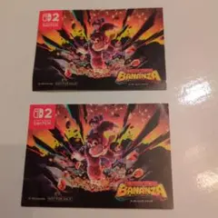 Switch2 ドンキーコングバナンザ　非売品ステッカー　新品　未使用
