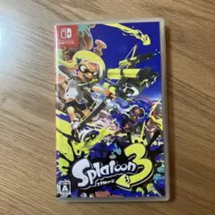 Splatoon 3 Nintendo Switch パッケージ版