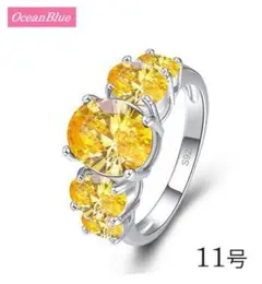 【匿名配送】おしゃれジルコニアシルバーリング★ジュエリーレディース11号