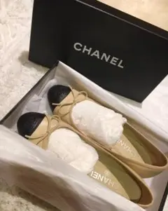 CHANEL️ シャネル バレリーナシューズ 38.5